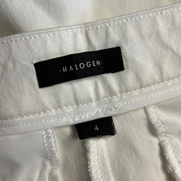 HALOGEN White Ankle Pant 4 - Picture 7 of 8
